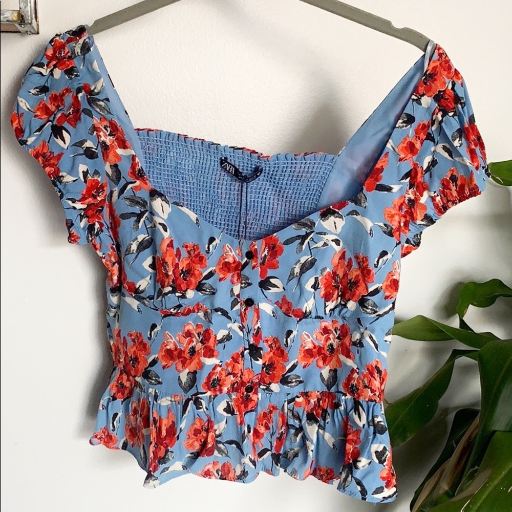 ZARA Print Top!